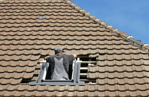 Pose de velux - Chalandray